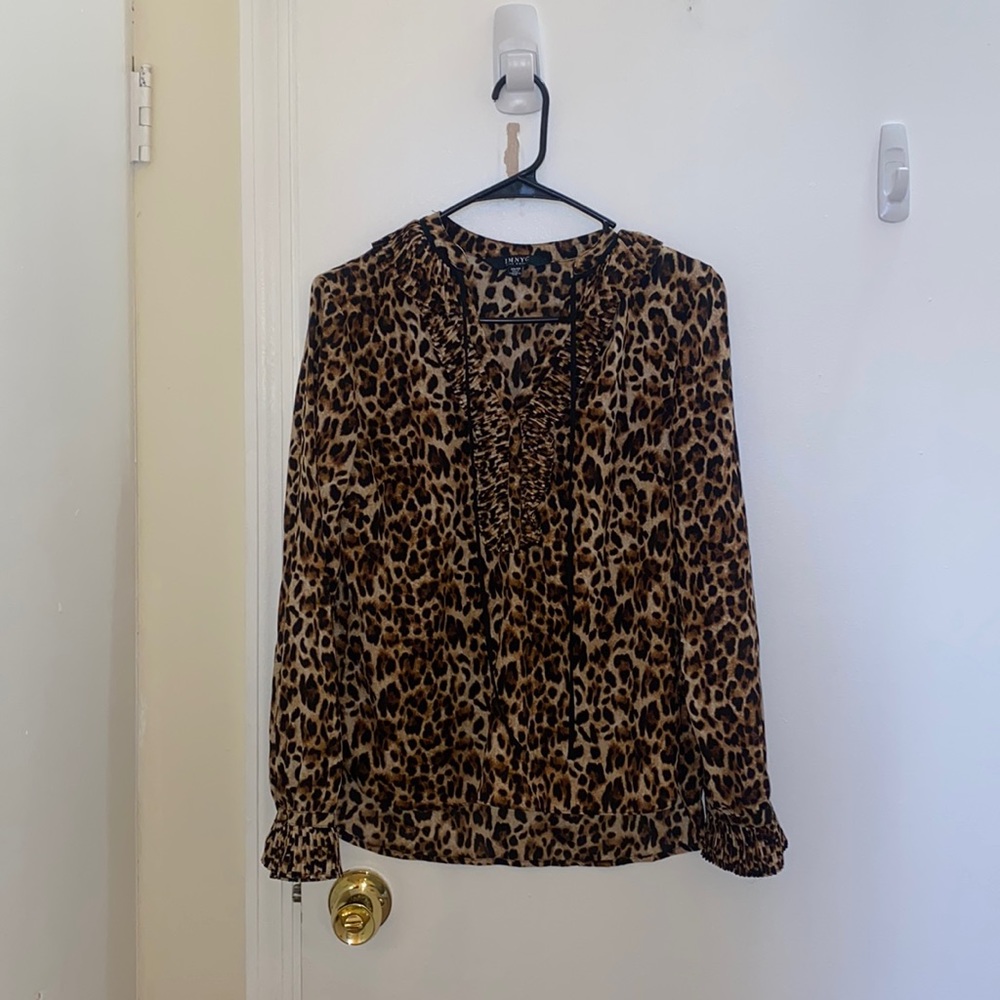 Leopard blouse